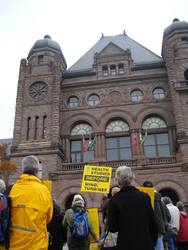 Protest at Ontario Legislature