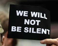 we will not be silent